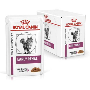 ROYAL CANIN VHN CAT EARLY RENAL GRAVY konservi kaķiem mērcē 85g